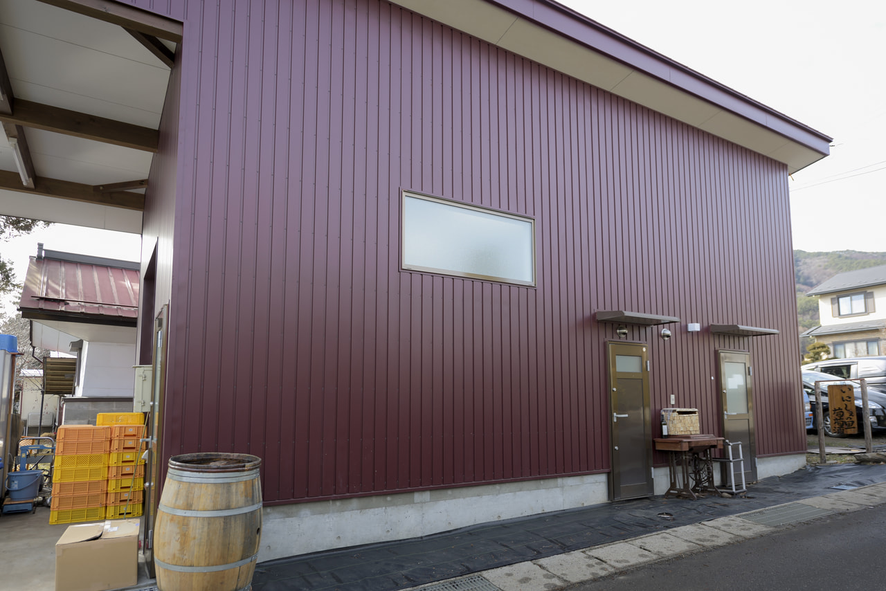 Inishe-no-sato Winery vineyard